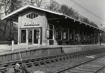 153087 Gezicht op het N.S.-station Ermelo te Ermelo.
